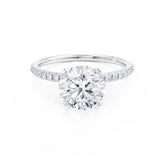 2.5 Ct Lab Grown Diamond Ring – Stunning Anniversary Gift for Her