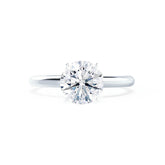 2 Carat Round Brilliant Diamond Solitaire Engagement Ring