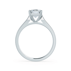 2.0 Ct Emerald Cut Solitaire Engagement Ring in Gold