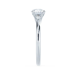 2 Carat Round Brilliant Diamond Solitaire Engagement Ring