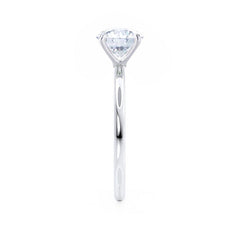 4 Ct Round Diamond Engagement Ring – IGI Lab-Grown & Customizable