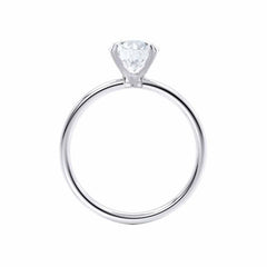 4 Ct Round Diamond Engagement Ring – IGI Lab-Grown & Customizable