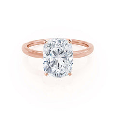 Stunning 3.0Ct Elongated Cushion Cut Engagement Ring - IGI-Certified Lab-Grown Diamond