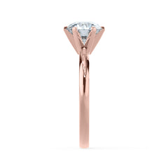 2ct Diamond Solitaire Ring in Pure Gold – Timeless Luxury