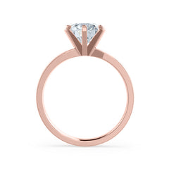 2ct Diamond Solitaire Ring in Pure Gold – Timeless Luxury