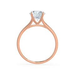1.5 Ct Round Lab-Grown Diamond Split Shank Solitaire Engagement Ring