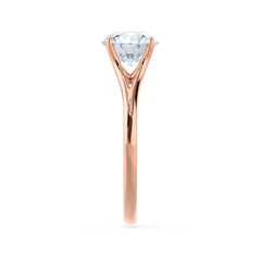 1.5 Ct Round Lab-Grown Diamond Split Shank Solitaire Engagement Ring